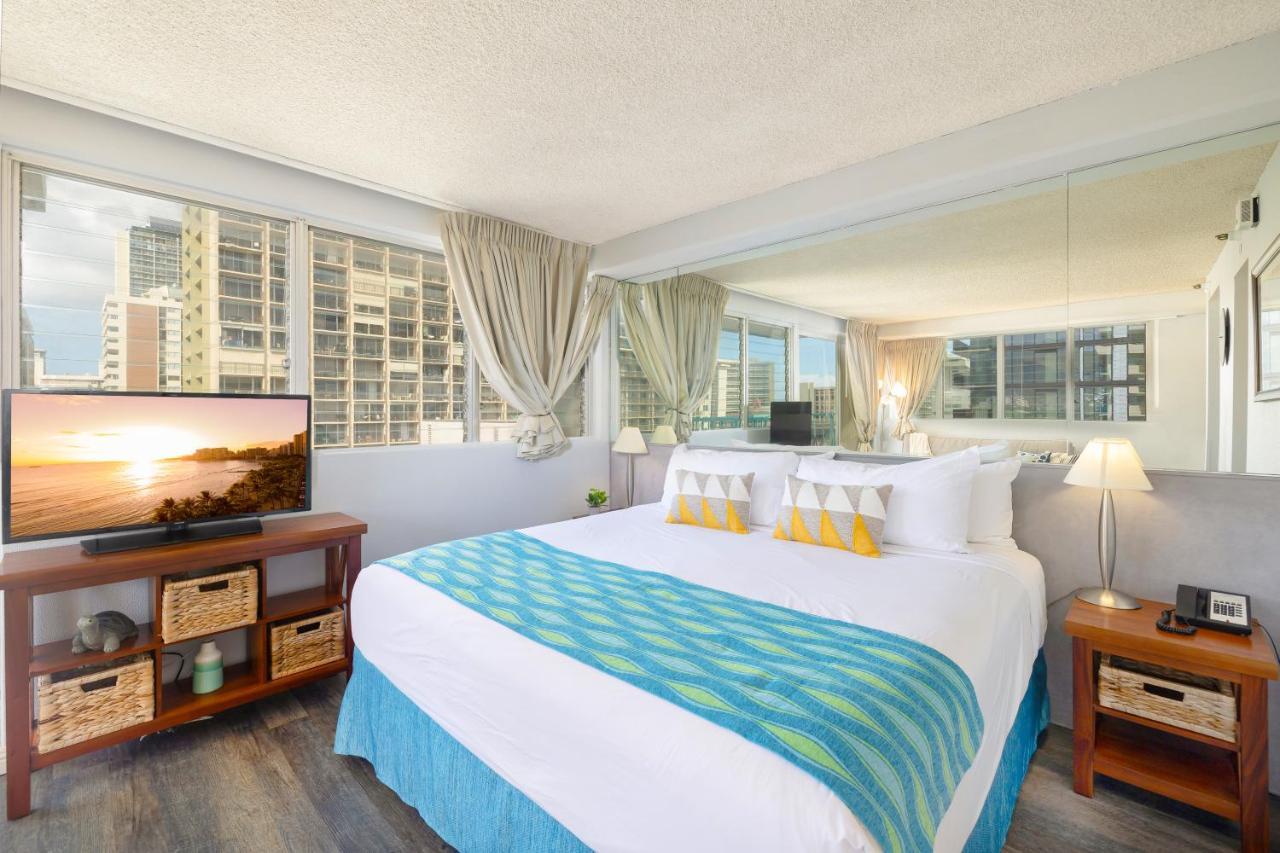 Beautiful Studio In The Heart Of Vibrant Waikiki Honolulu Kültér fotó