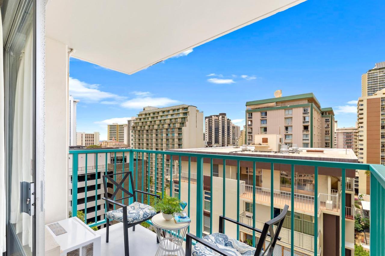 Beautiful Studio In The Heart Of Vibrant Waikiki Honolulu Kültér fotó