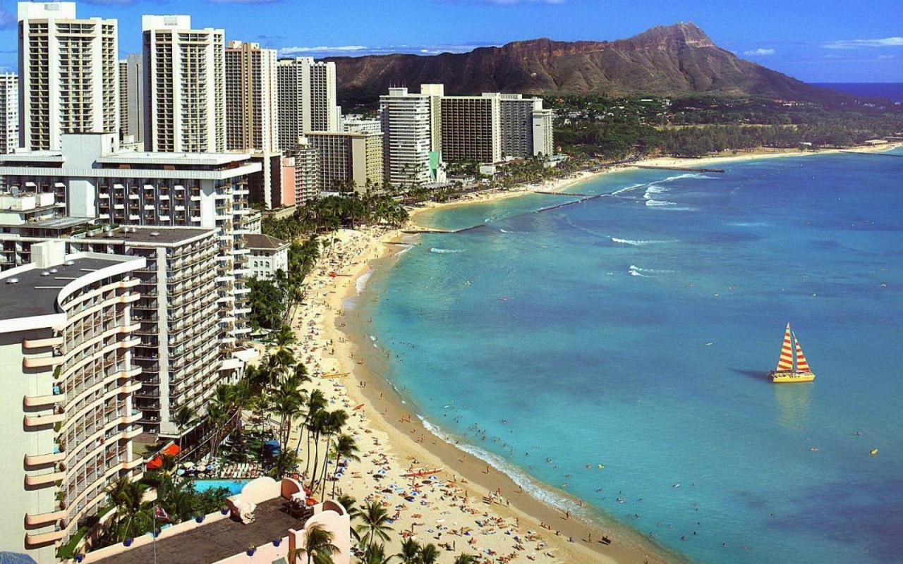 Beautiful Studio In The Heart Of Vibrant Waikiki Honolulu Kültér fotó